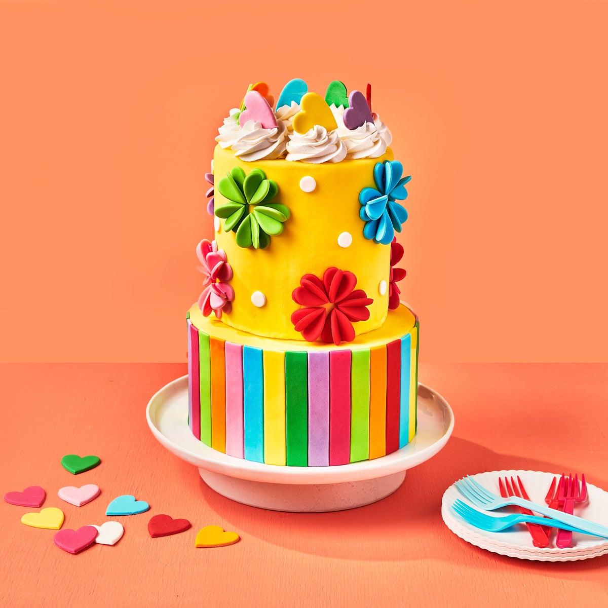 Sweet Value Pâte à Sucre Orange 200 g  