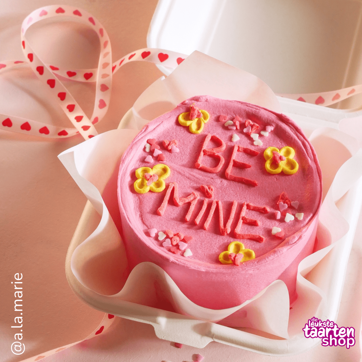 Be Mine Bento Cake