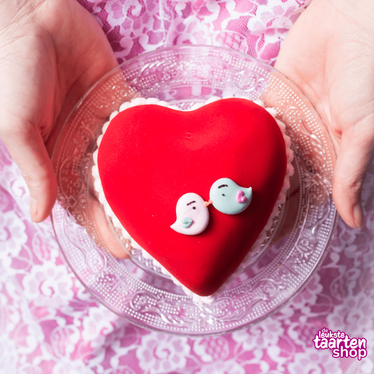 Liefdevol Valentijn Taartje 