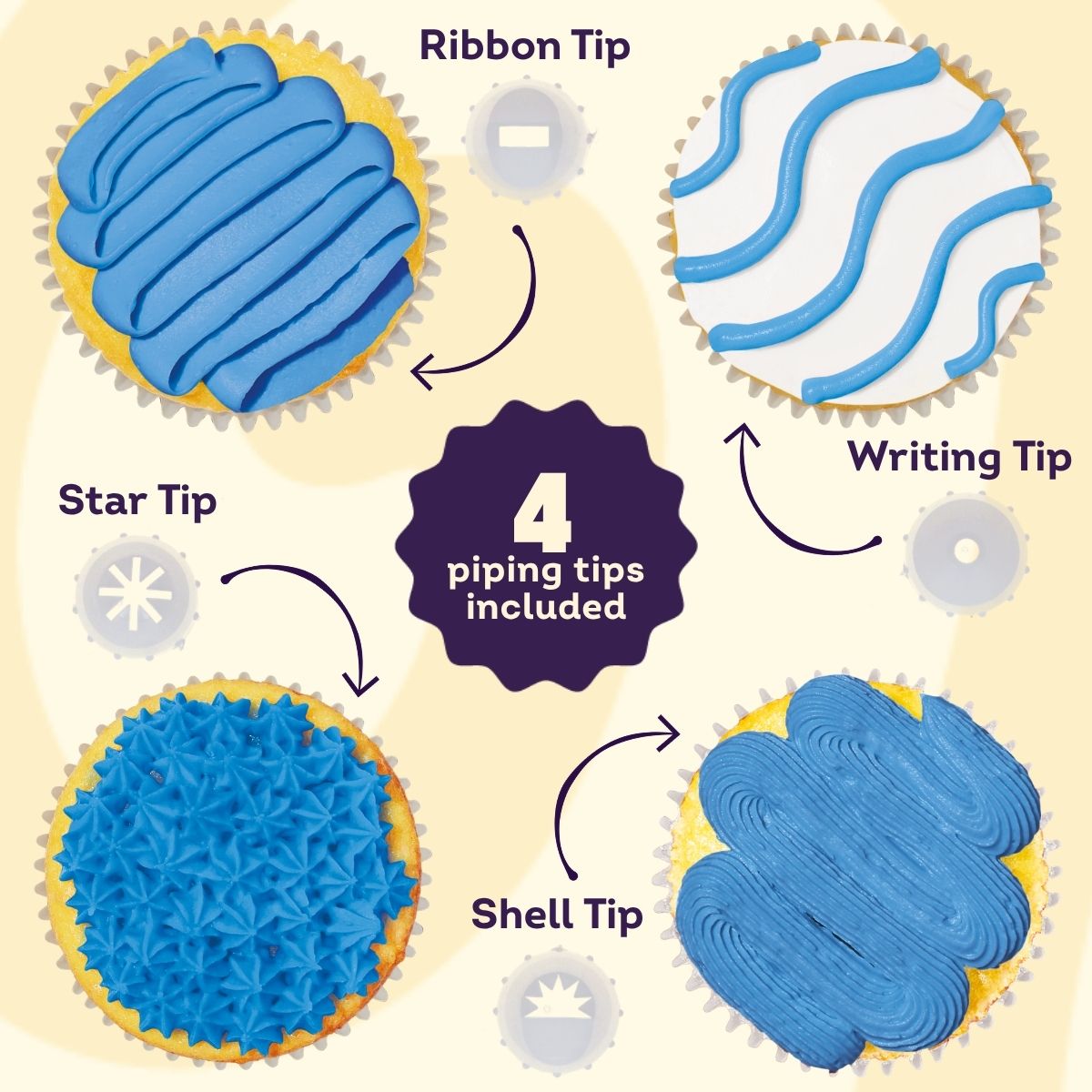 Wilton Glaçage Décoration Bleu 212g