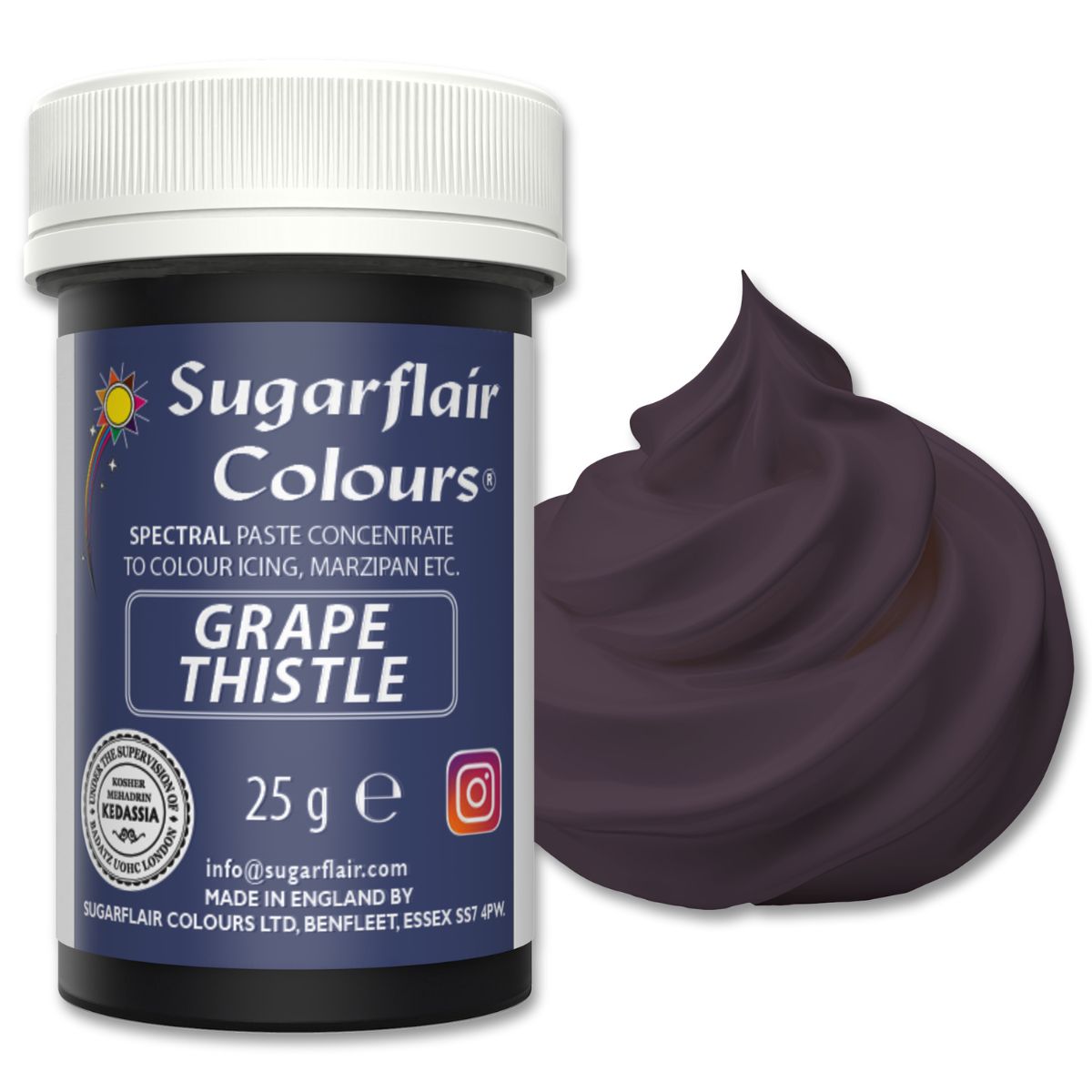 Sugarflair Paste Colour Grape Thistle 25g