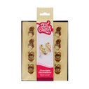 FunCakes Décorations En Chocolat Saint-Nicolas 3,8cm pk/12