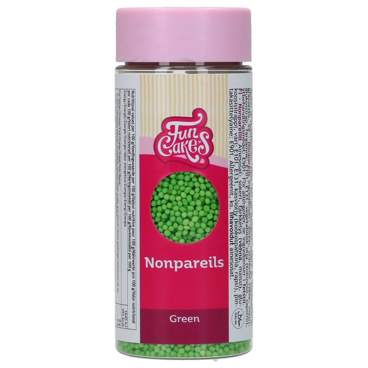 FunCakes Nonpareils Vert 80g
