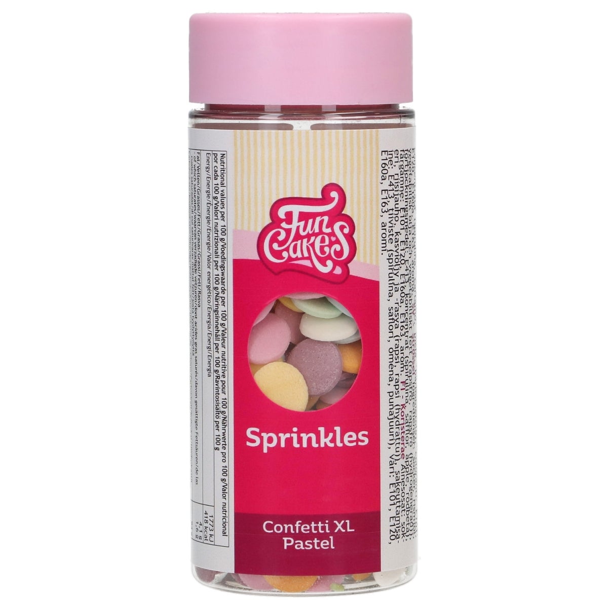 FunCakes Confettis XL Pastel 55g