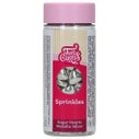FunCakes Cœurs Sucrés Métalliques Argent 80g