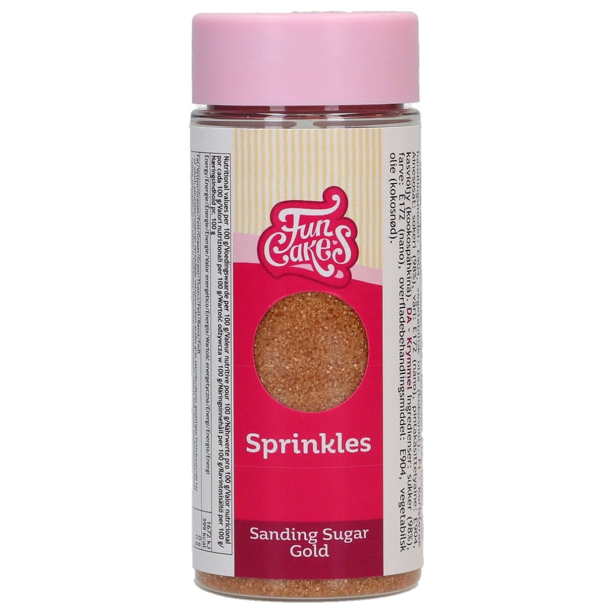 FunCakes Sanding Sugar Or 80g