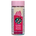 FunCakes Crispy Choco Pearls Métalliques Arlequin 60g