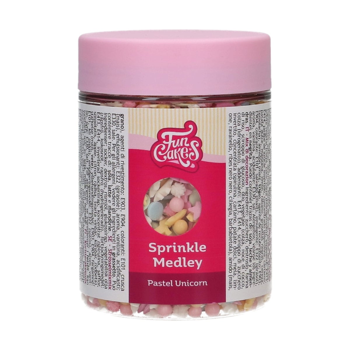 FunCakes Sprinkle Medley Pastel Licorne 180g