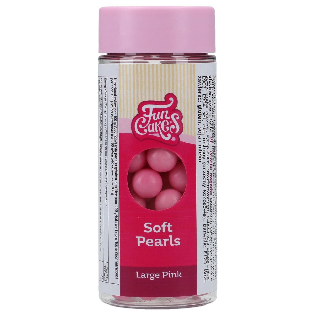 FunCakes Soft Pearls Rose 10mm 70g
