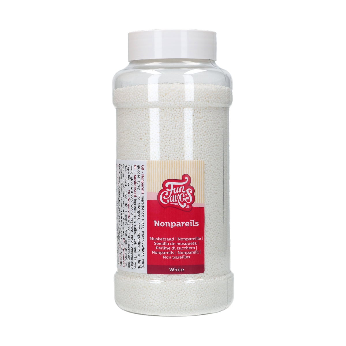 FunCakes Nonpareils Blanc 800g