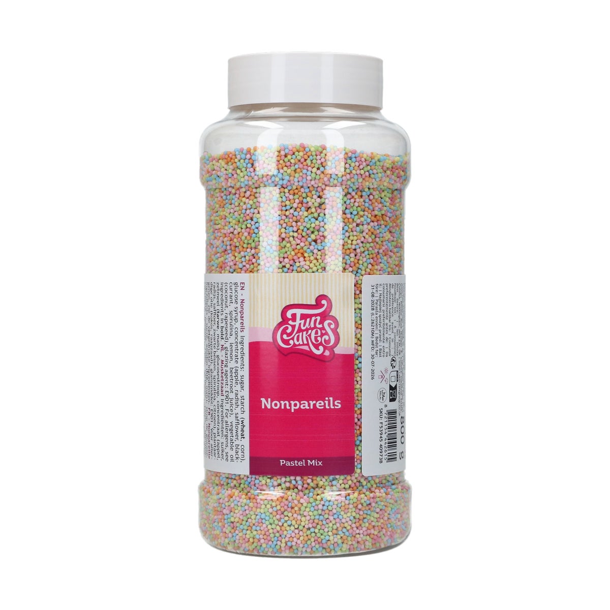 FunCakes Nonpareils Pastel Mix 800g