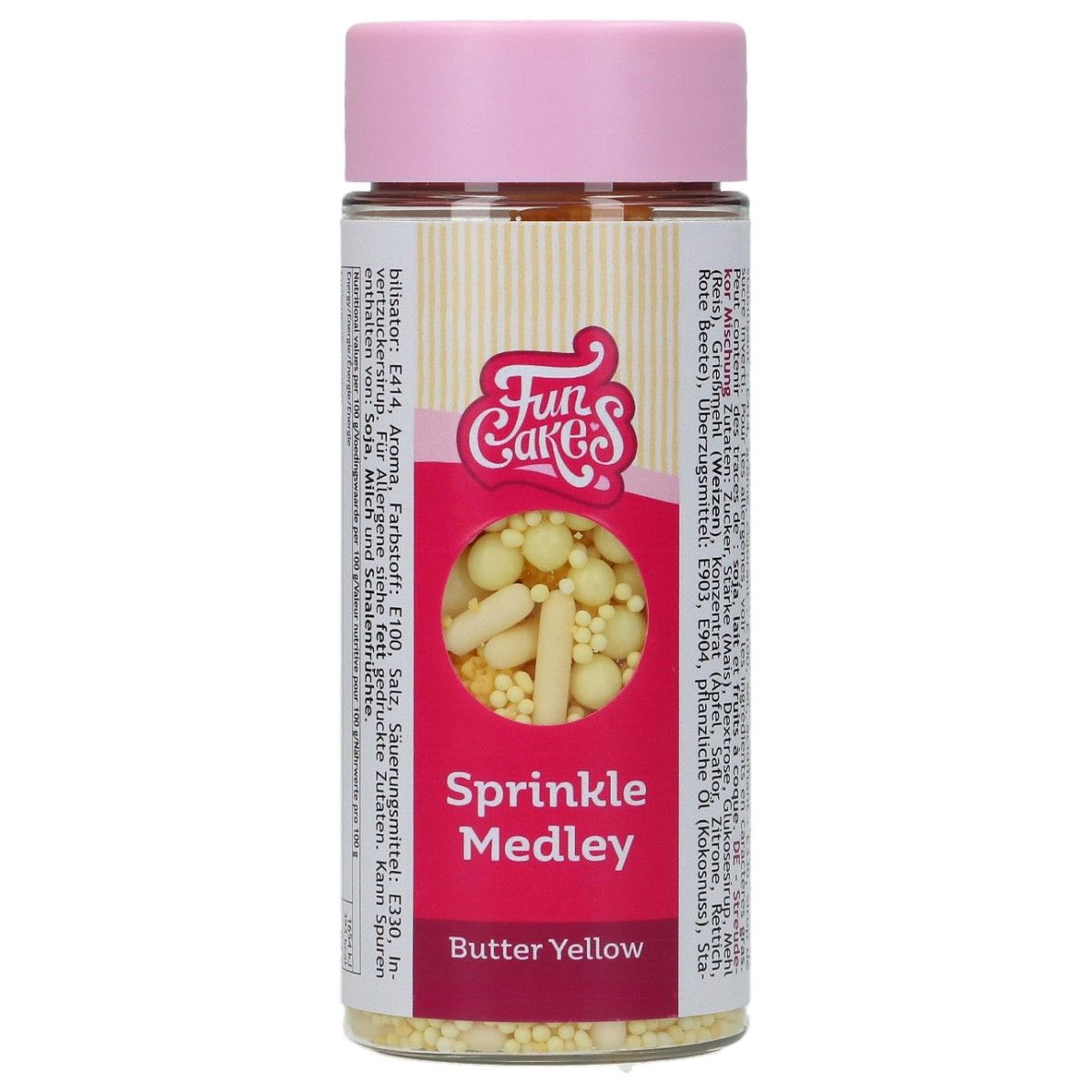 FunCakes Sprinkle Medley Butter Yellow 70g