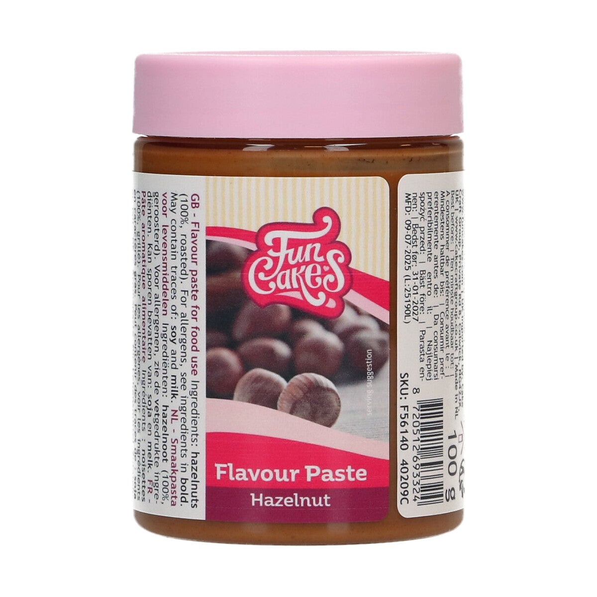 FunCakes Pâte Aromatisante Noisette 100 g