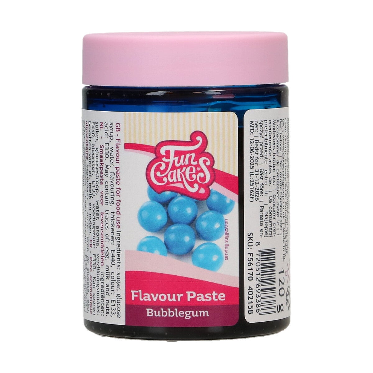 FunCakes Pâte Aromatisante Bubblegum 120 g