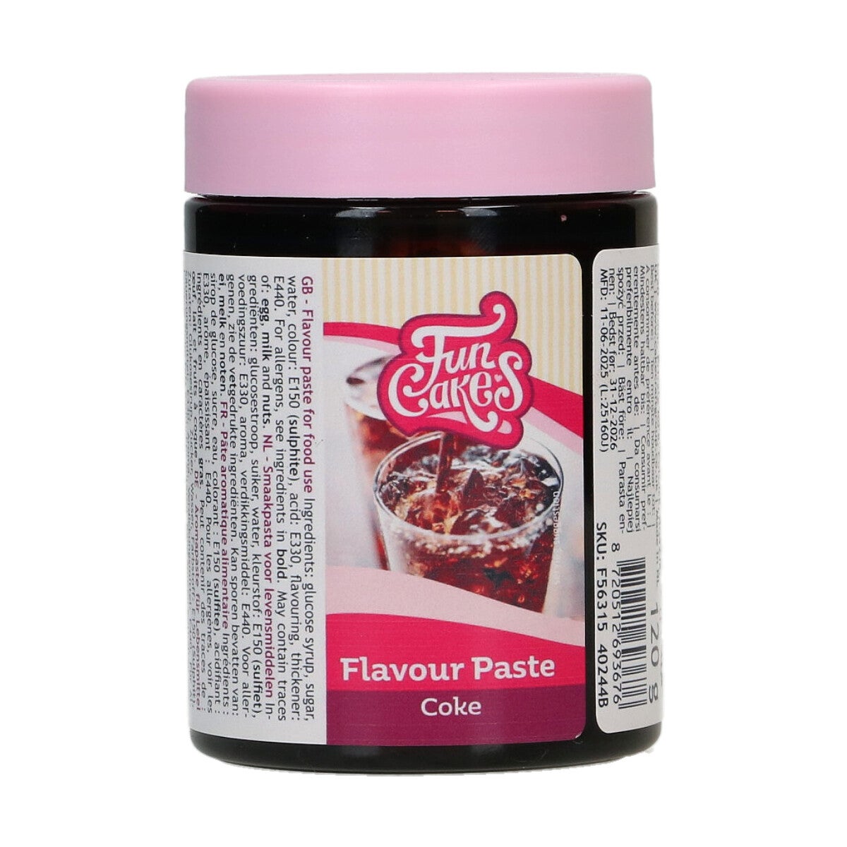 FunCakes Pâte Aromatisante Coca 120 g