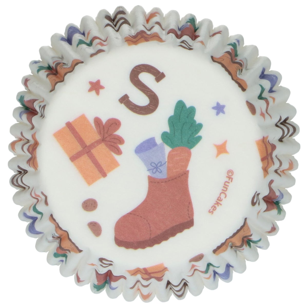 FunCakes Caissettes à Cupcakes Saint Nicolas pk/48