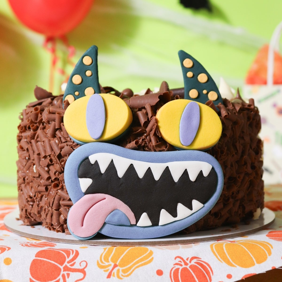 PME Halloween Décorations en Sucre pour Gâteau Visage de Monstre set/5