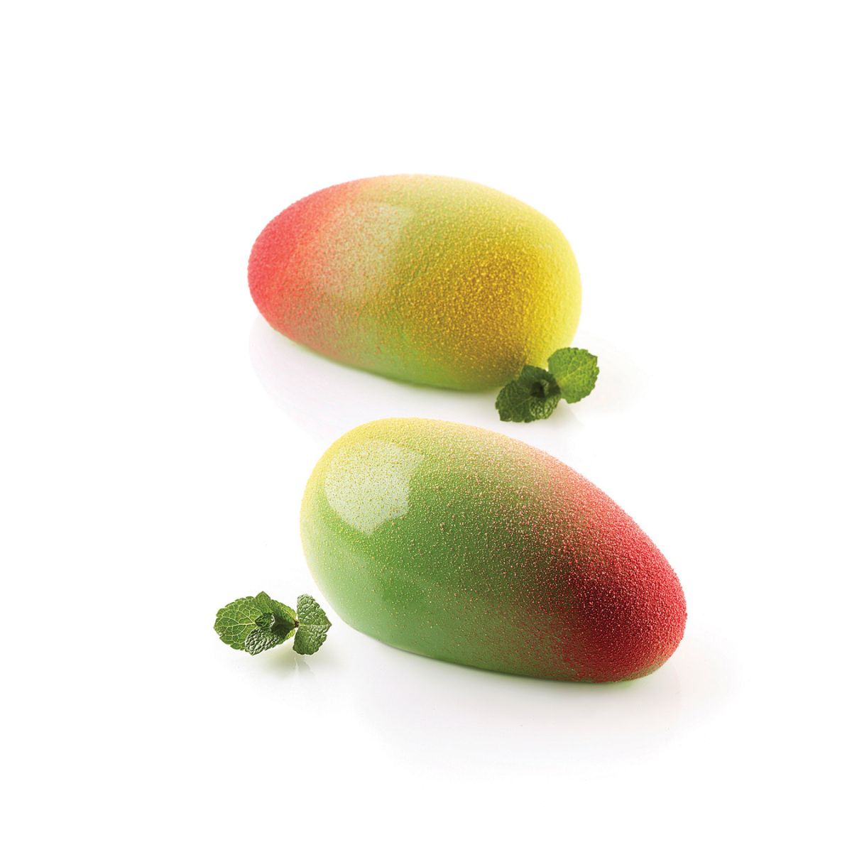 Silikomart Moule en Silicone Mangue avec Découpoir 9,3x5,7x4,2cm