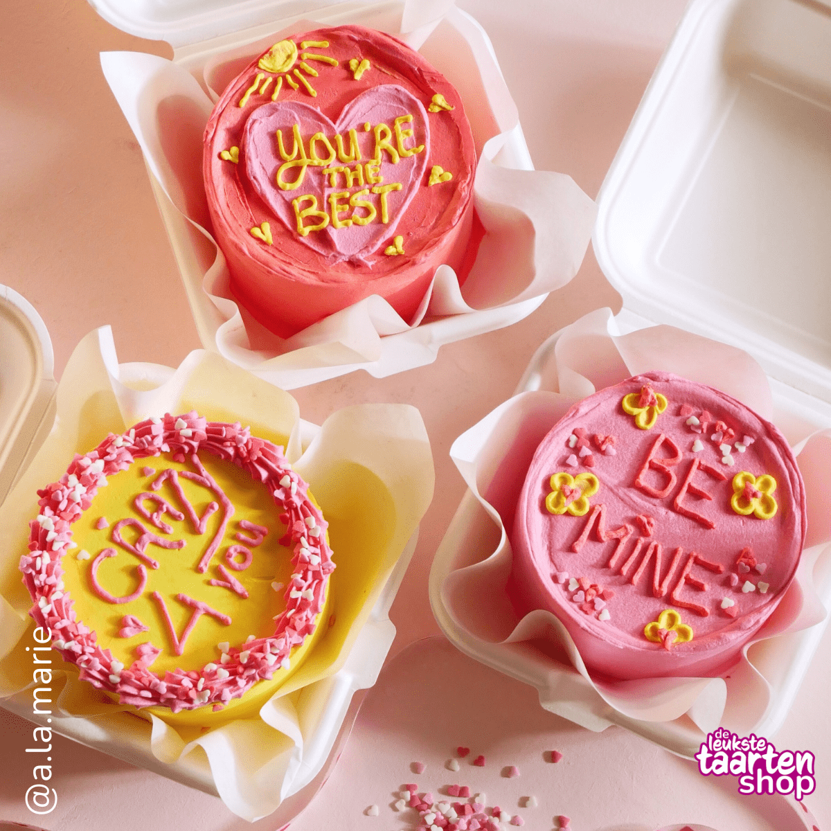 Crazy For You Bento Cake