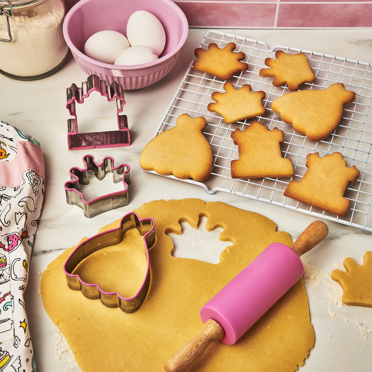 Wilton Kit de Pâtisserie Emporte-pièces Princesse Set/4