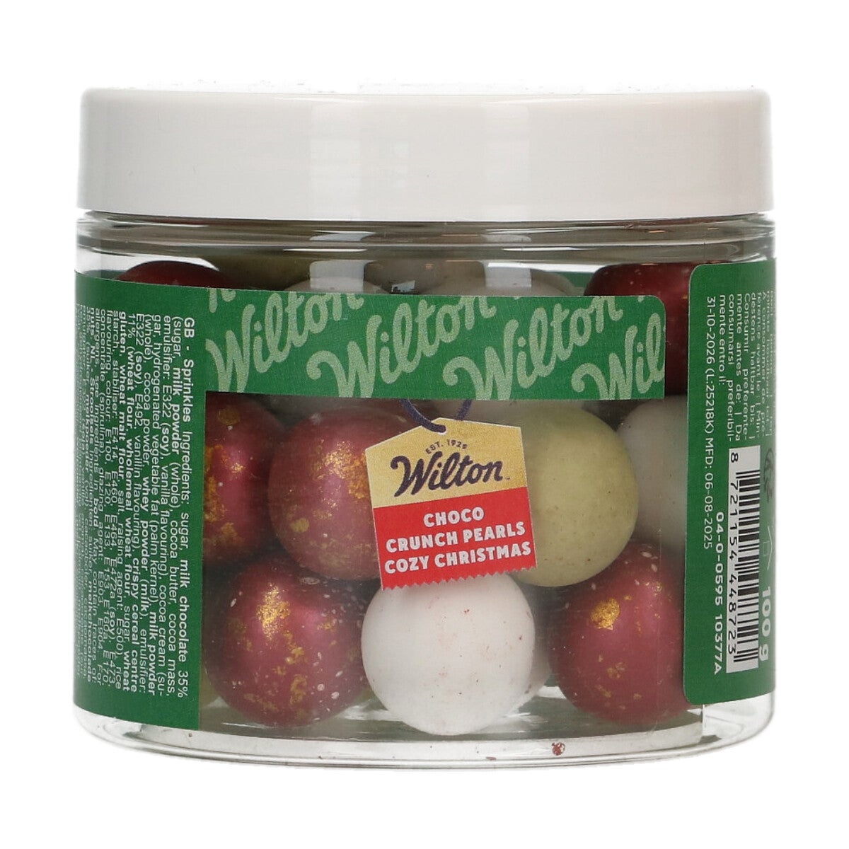 Wilton Perles Choco Crunch Cozy Christmas 100g BBD Discount