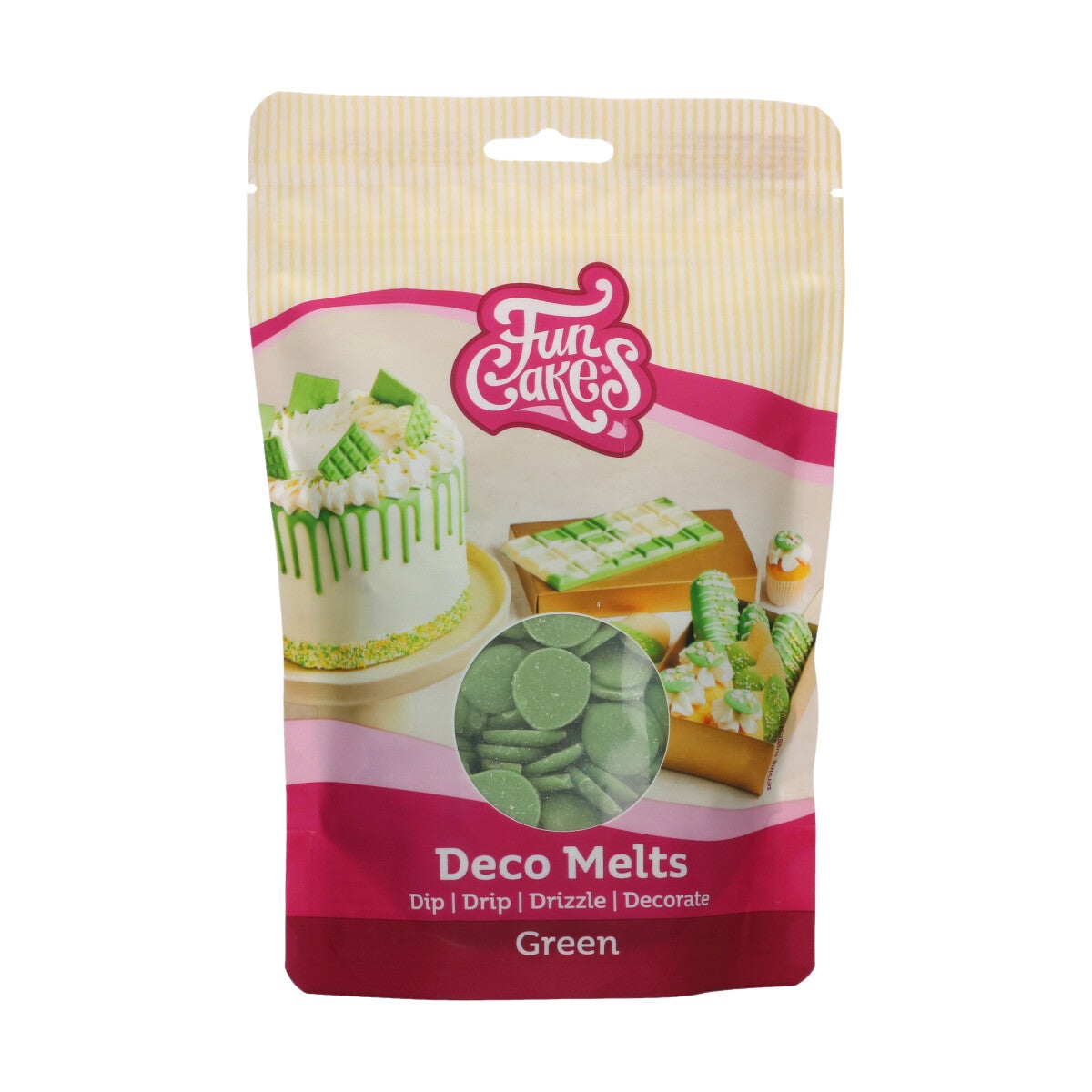 FunCakes Deco Melts Vert 250g