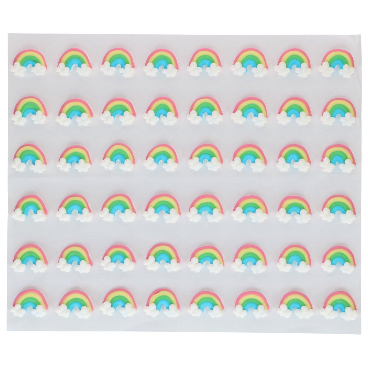 FunCakes Décorations en Sucre en Vrac Licorne & Arc-en-ciel pk/288