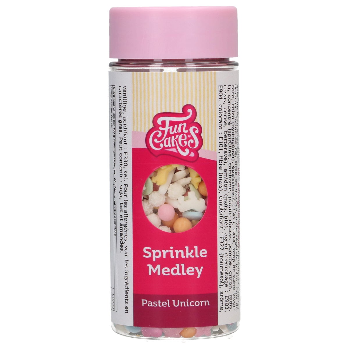 FunCakes Sprinkle Medley Pastel Licorne 50g