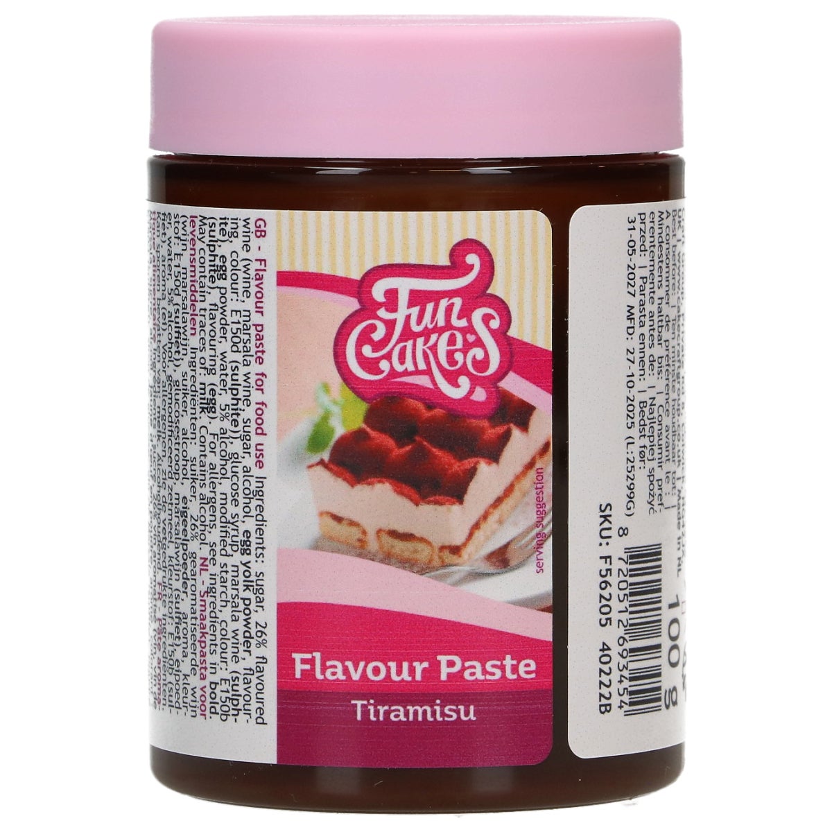 FunCakes Pâte Aromatisante Tiramisu 100g