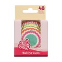 FunCakes Caissettess à cupcake Chevrons Colorés pk/48