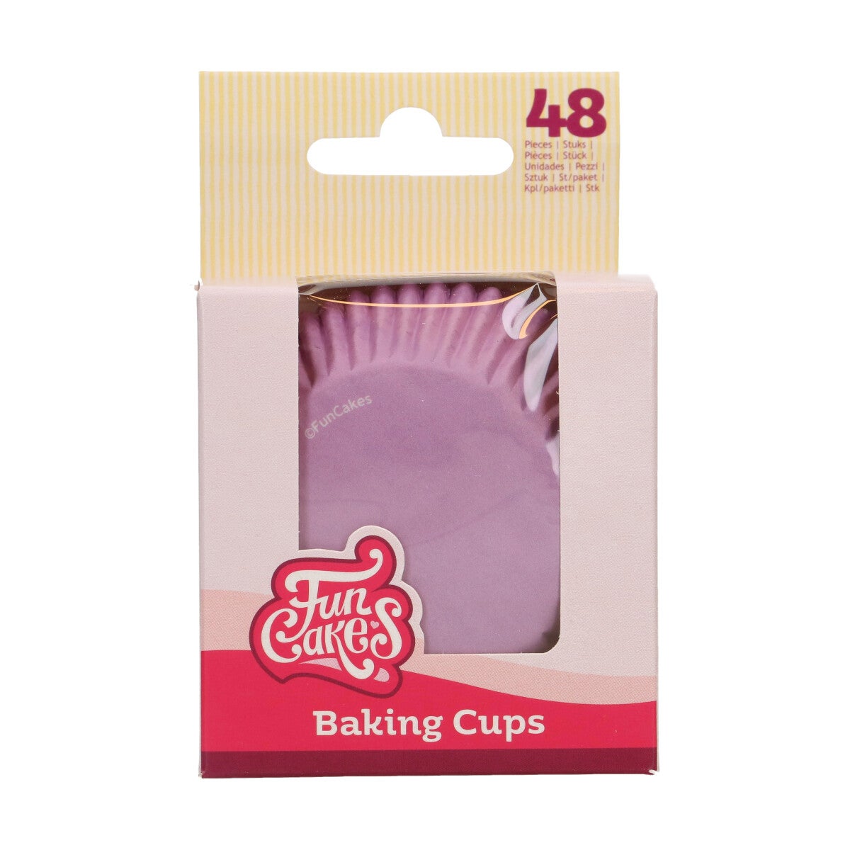 FunCakes Caissettes à Cupcakes Lila pk/48