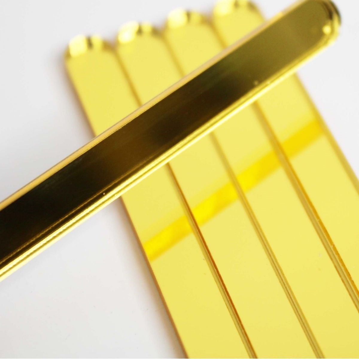 Simply Making Cakesicle Sticks pk/10 - Or Miroité - 113mm