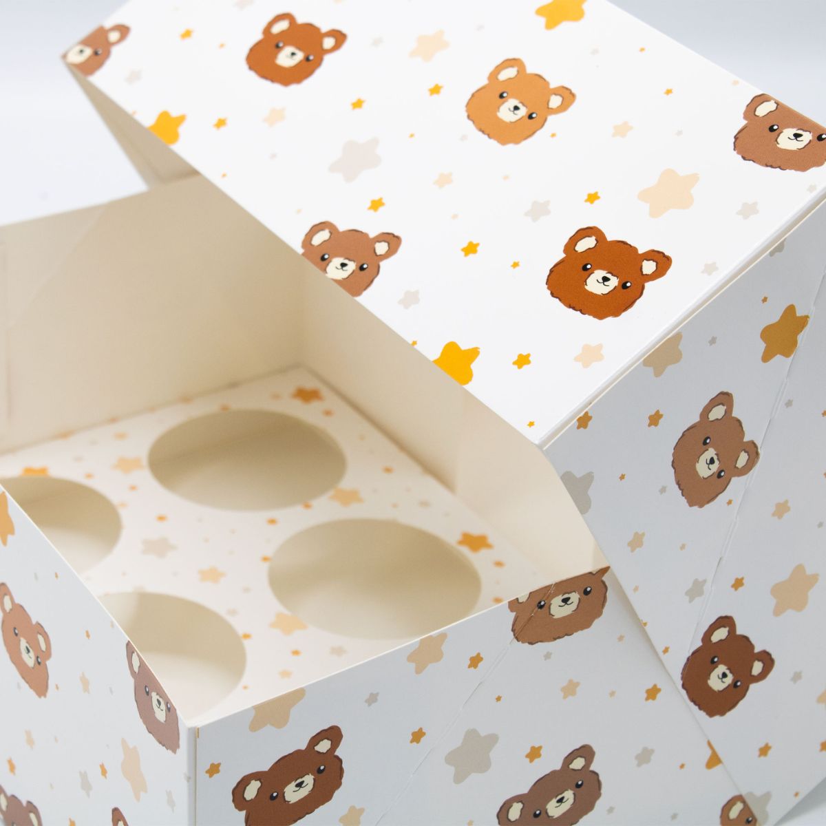 Simply Making Boîte à Cupcakes Baby Bears and Stars 6 pk/2