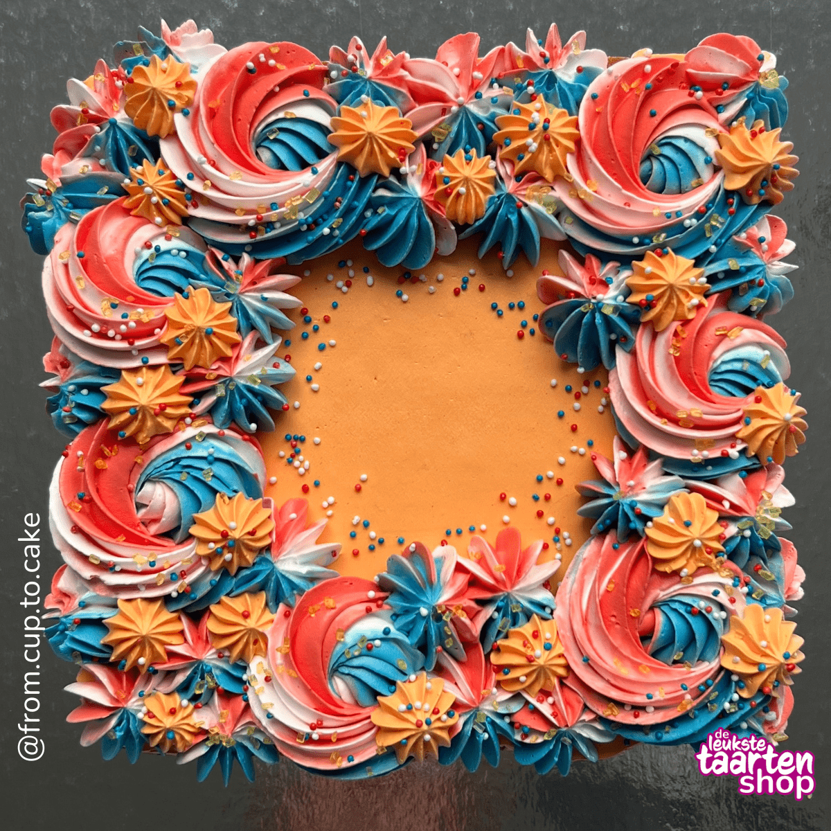 Koningsdag Taart