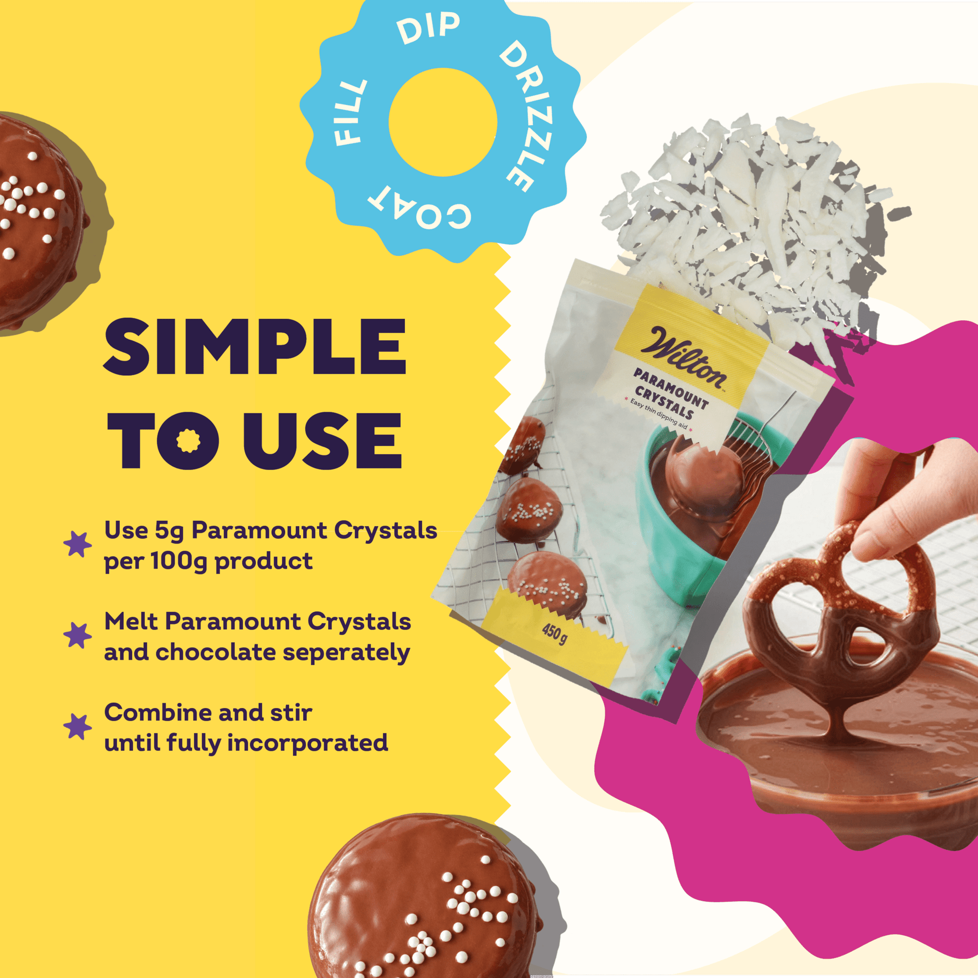 Wilton Cristaux Paramount 450g