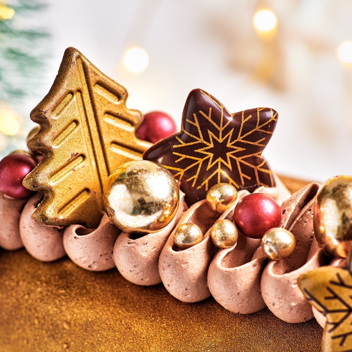 FunCakes Décoration en Chocolat Étoile Festive Set