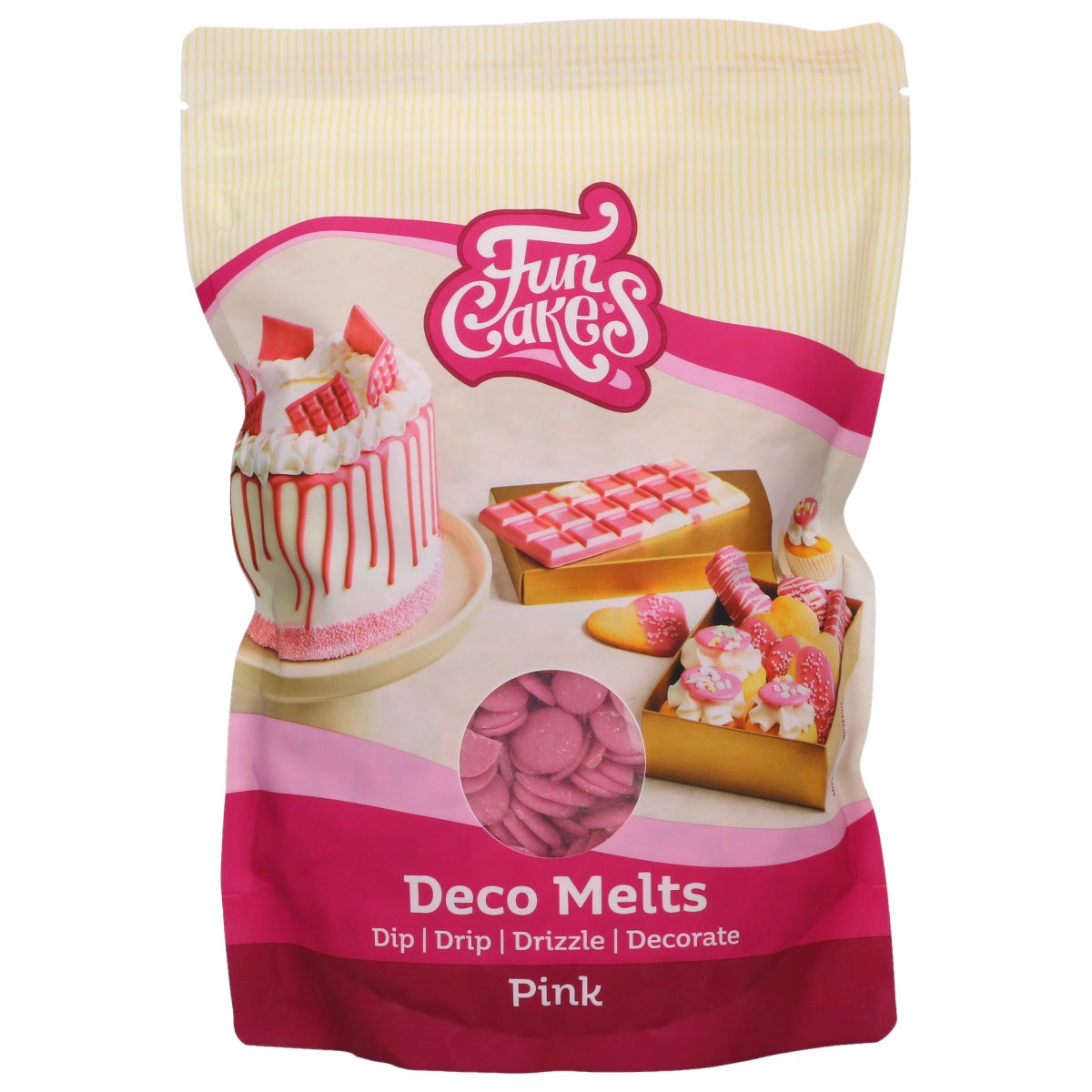 FunCakes Deco Melts - Roze - 1kg