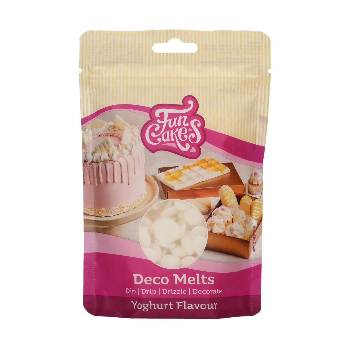  FunCakes Deco Melts - Yoghurt Smaak - 250g