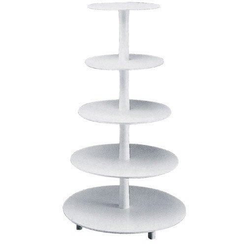Support à gâteaux à plusieurs niveaux en plastique 5 couches