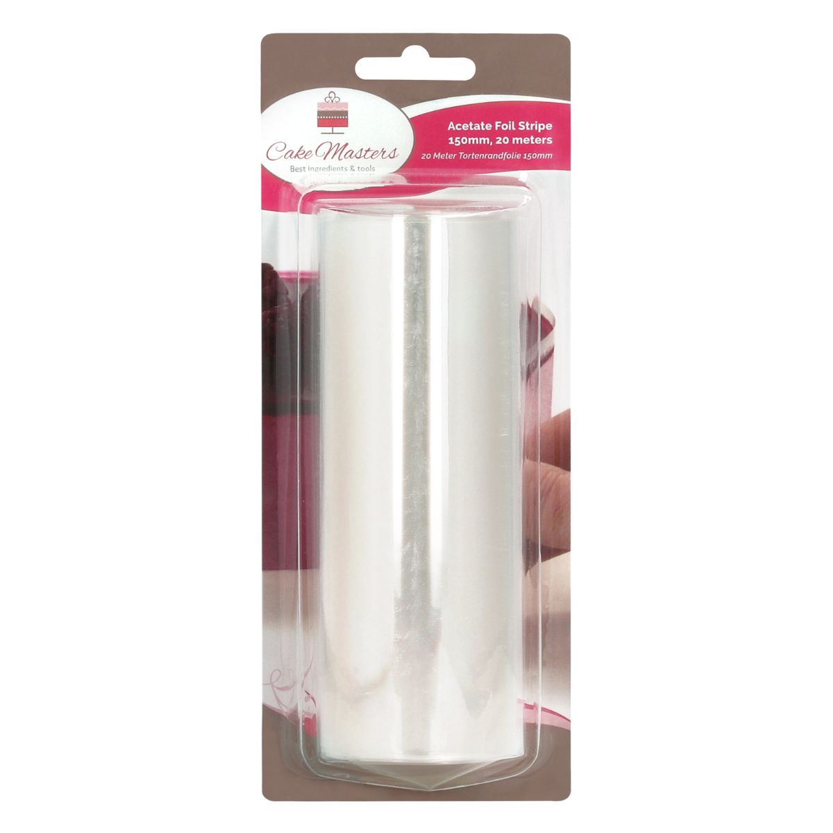 Cake-Masters - Acetate Foil Strip 15cm - 20m length