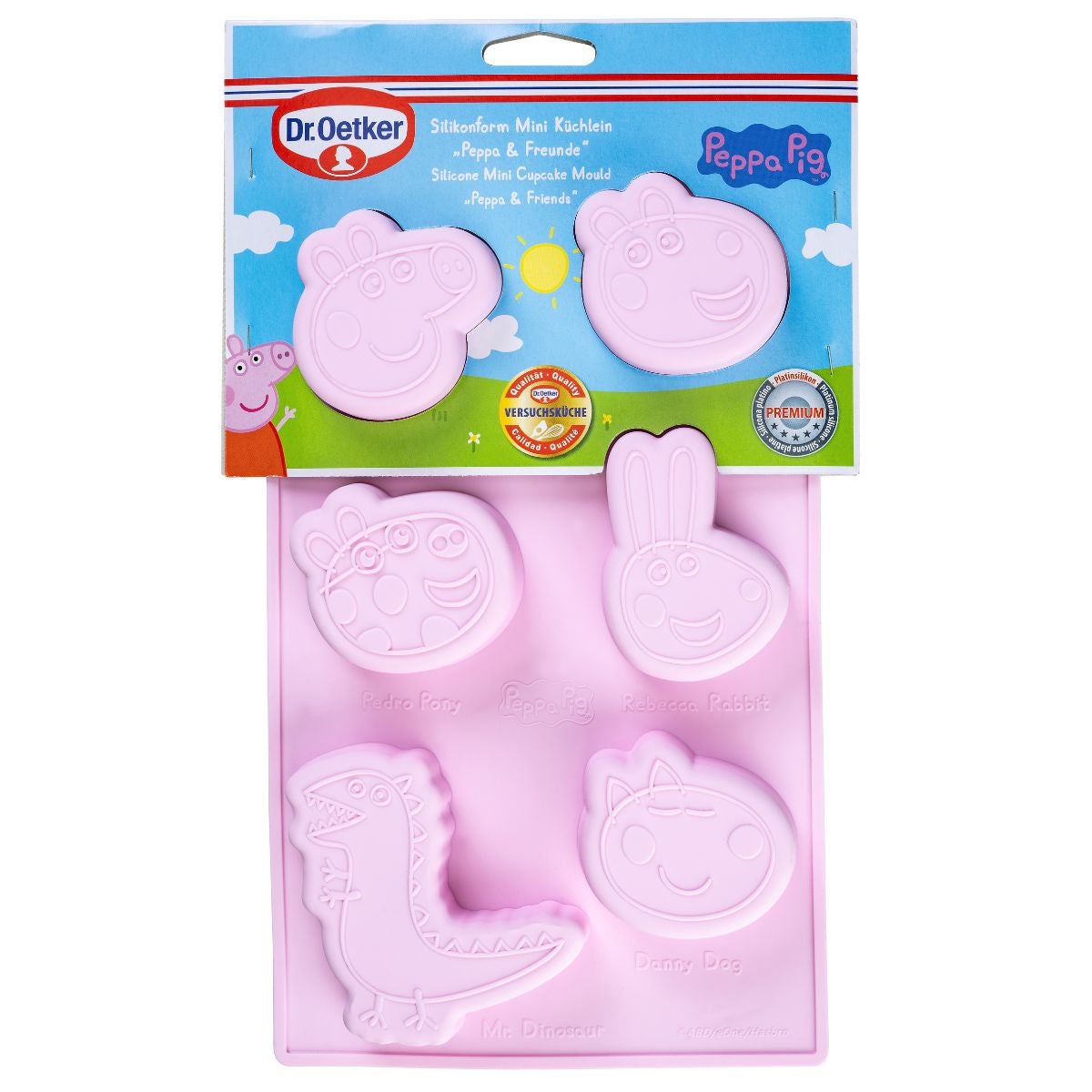Dr. Oetker Peppa Pig & Friends - Mini-Moules en Silicone