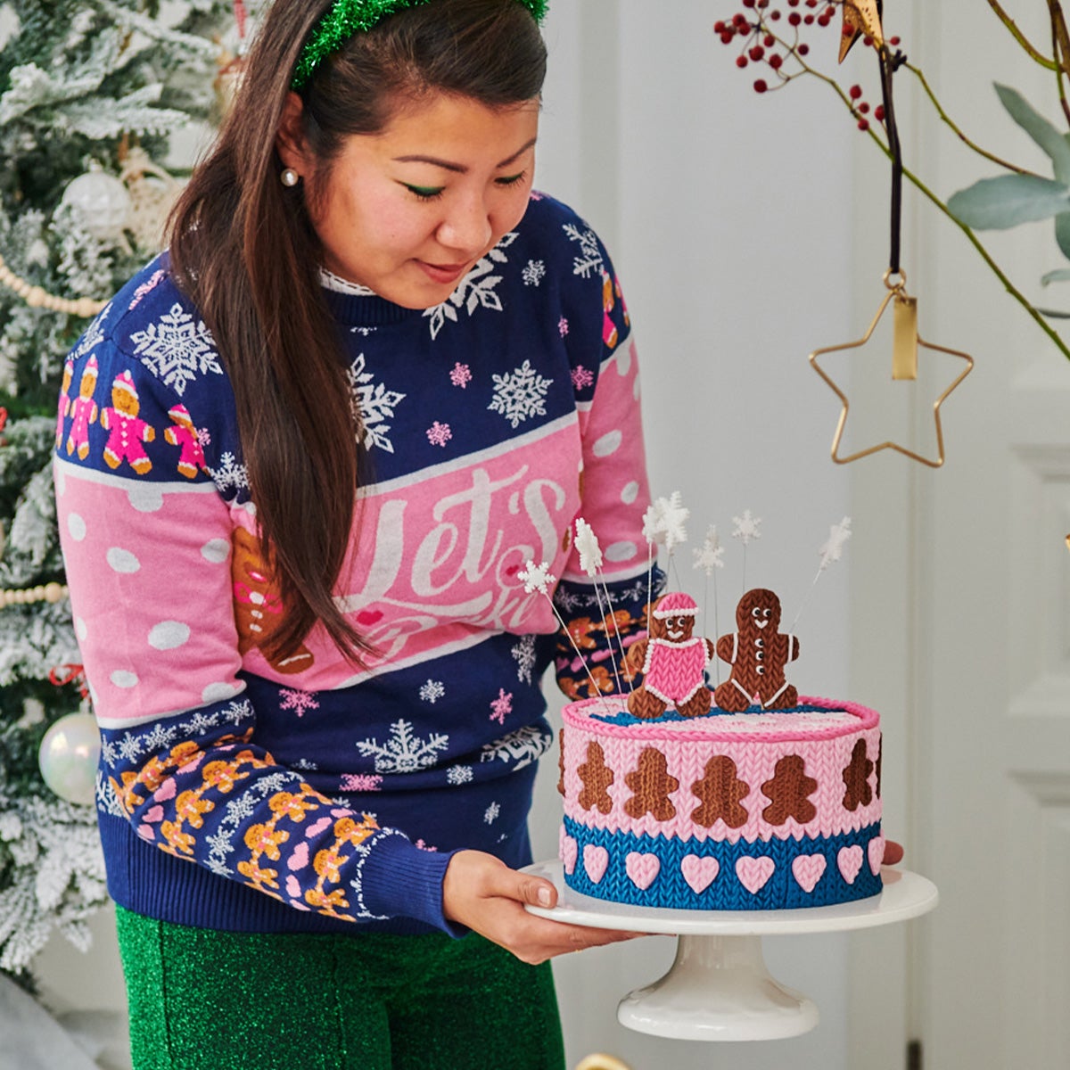Pull de Noël FunCakes - Enfants - Taille 134/140