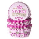 House of Marie Baking cups Sweet Sixteen - pk/48