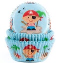 House of Marie Baking cups Pirate - pk/50