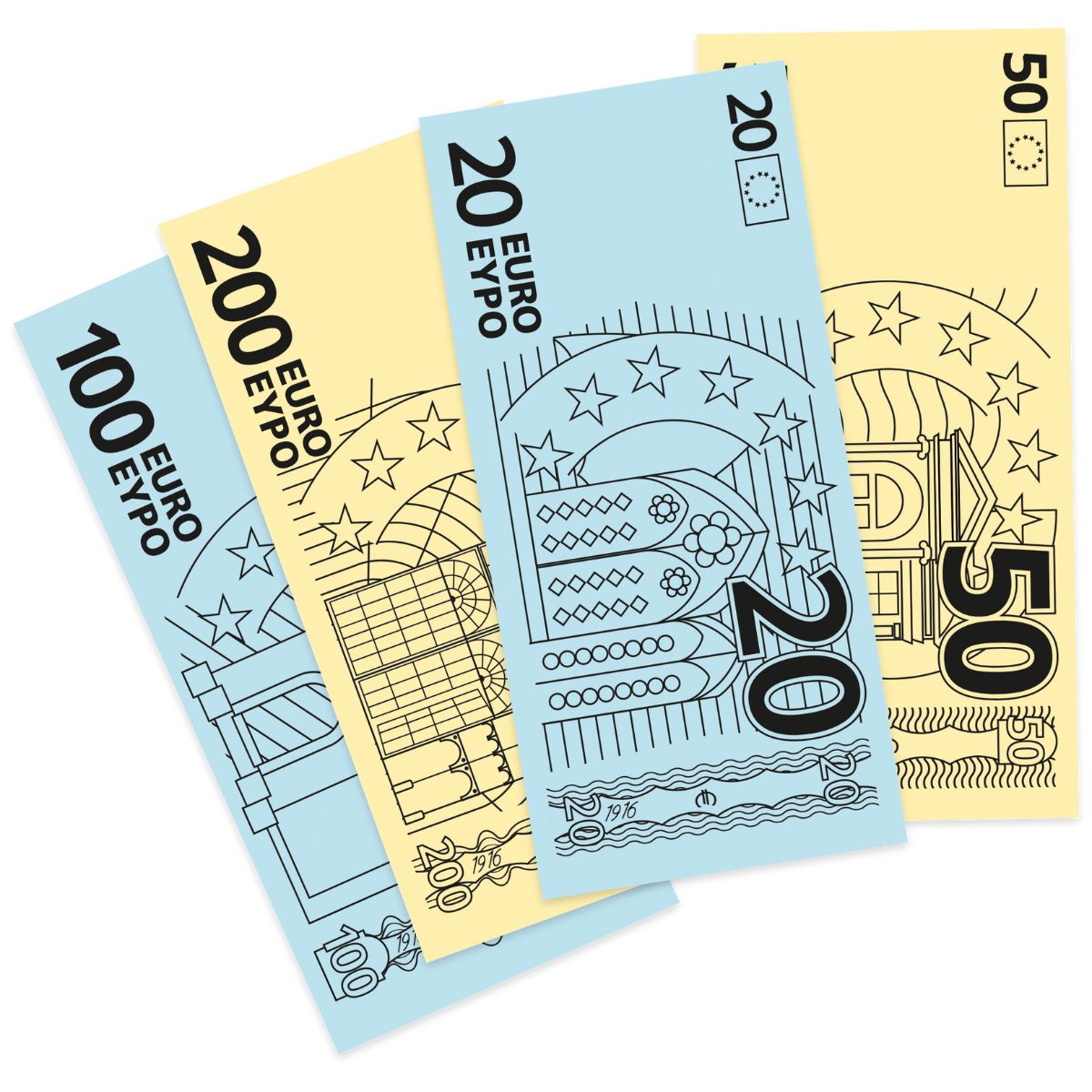Papier comestible - Yummy Money pk/10 