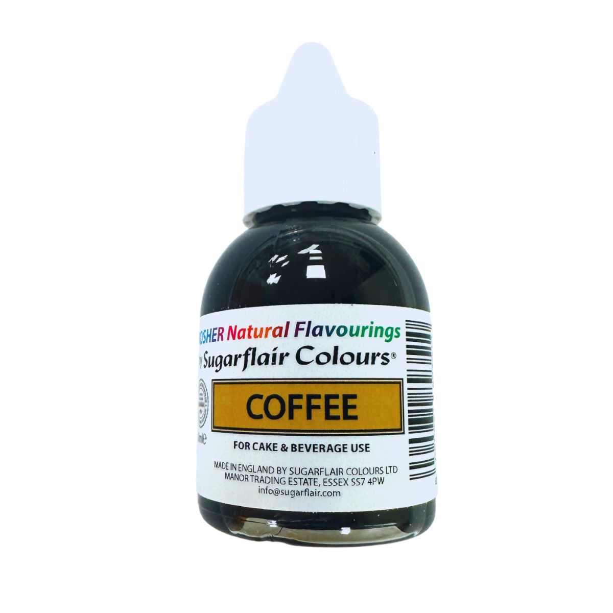 Sugarflair Kosher Arôme Naturel Café 30ml