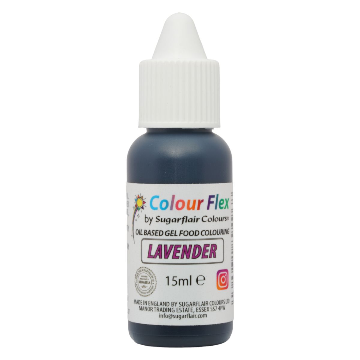 Sugarflair Colourflex Lavender 15ml