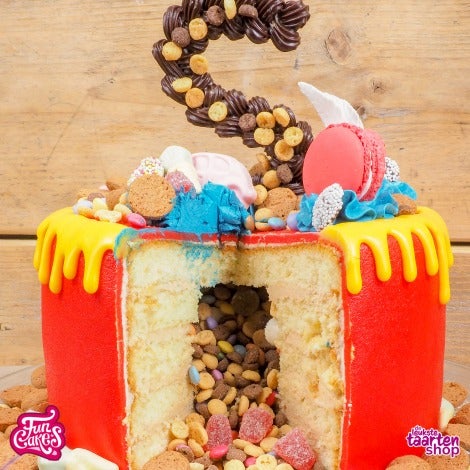 Sinterklaas Drip taart