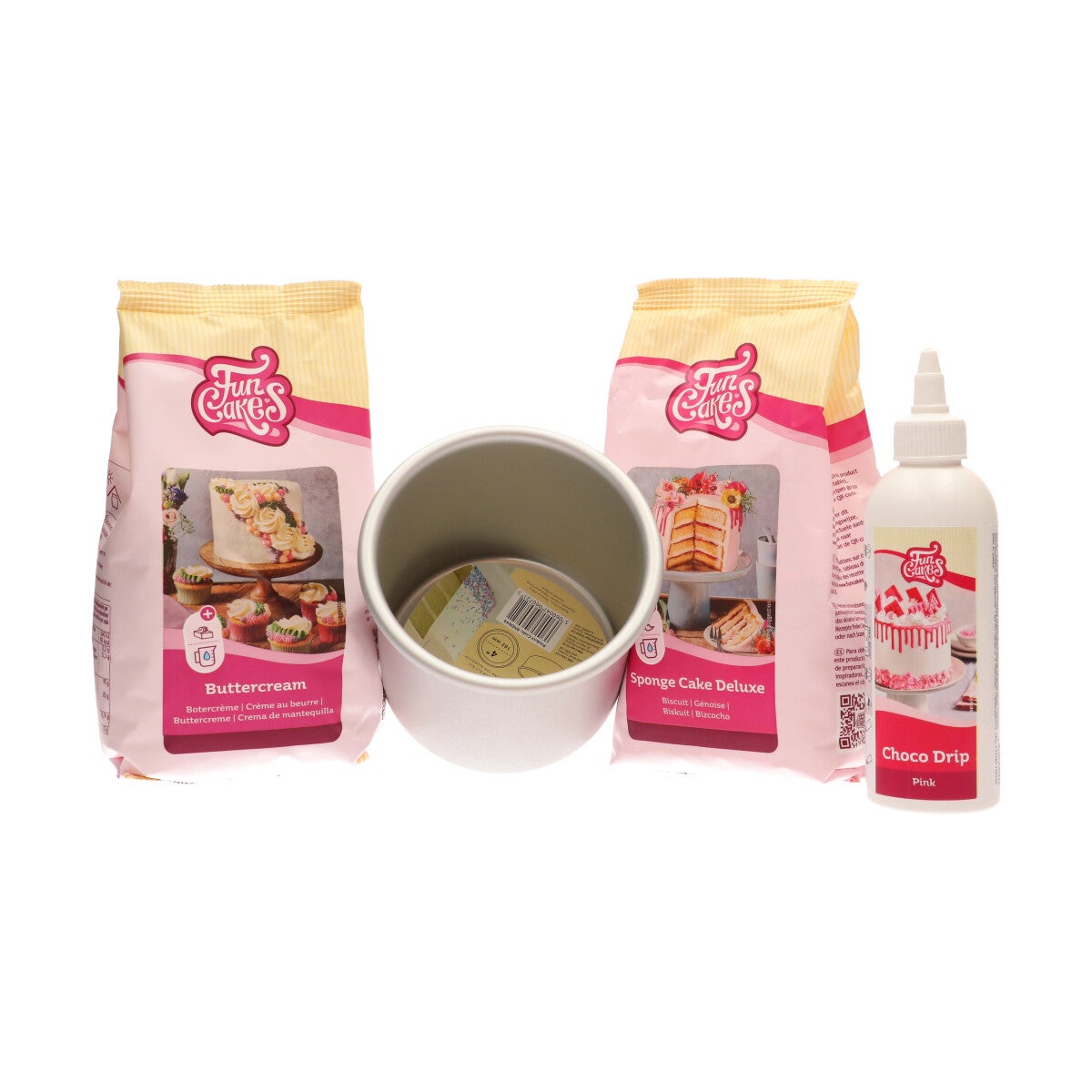 Ensemble de mini-tartes goutte à goutte