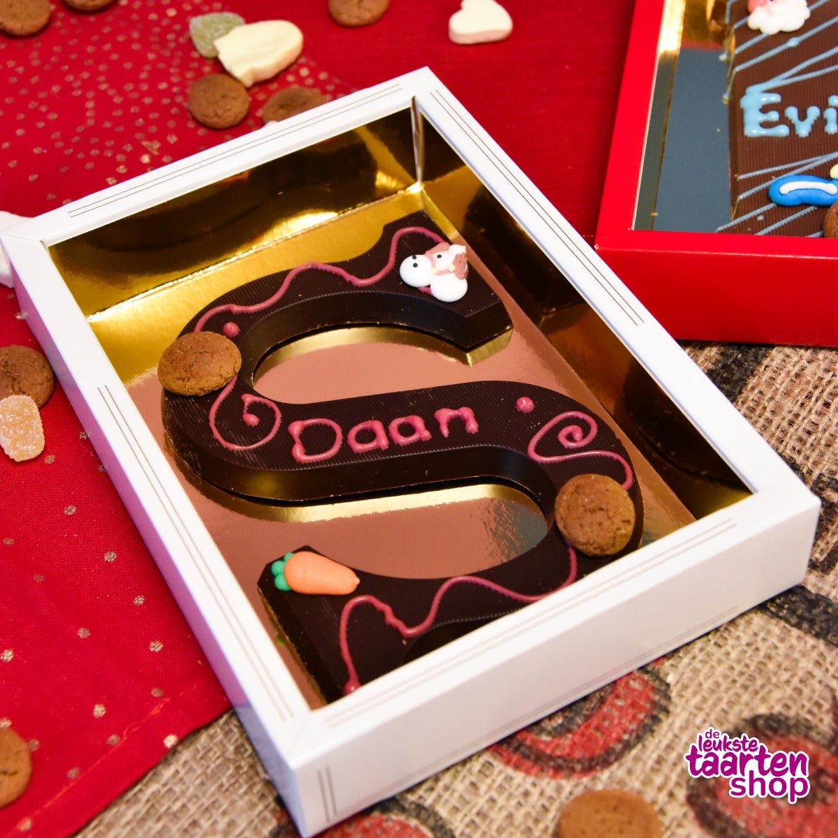 Sinterklaas Chocoladeletters Versieren
